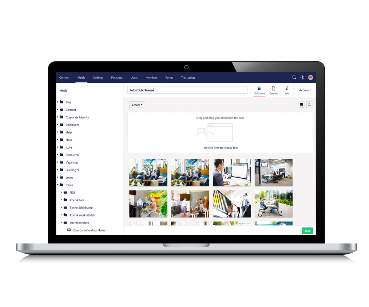 een computerscherm met een windows-startscherm